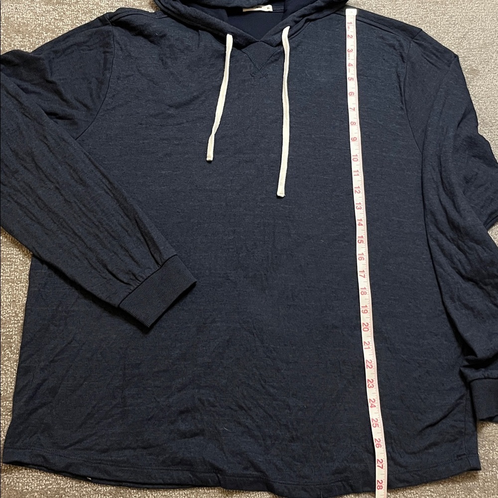 Marine Layer Women’s Navy Hoodie Size XL - Picture 2 of 7